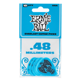 Ernie Ball Everlast Guitar Picks 12 Pack Blue .48mm