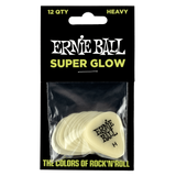 Ernie Ball Super Glow Guitar Picks 12 Pack Heavy .94mm