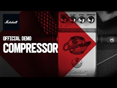 Marshall ED-1 Ed The Compressor Compression Pedal (Pre-Owned)