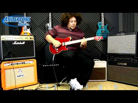 Sterling Music Man Axis AX4 Trans Blue (Pre-Owned) – Music Vault