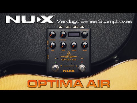 NUX Optima Air Acoustic Simulator & IR Loader Pedal (Pre-Owned)