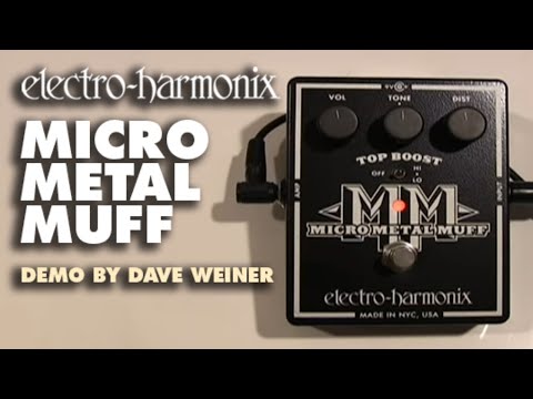 Electro Harmonix Micro Metal Muff Distortion Pedal (Pre-Owned)