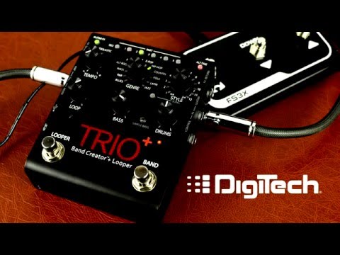 Digitech Trio+ Advanced Band Creator & Looper Pedal (Pre-Owned)
