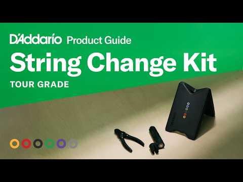 D'Addario Tour Grade String Changing Kit