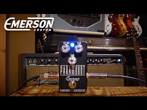 Emerson Custom Paramount Handwired Overdrive Pedal (Pre-Owned)