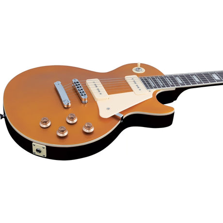 EKO VL-480 GT-V Electric Guitar Gold Top - Music Vault