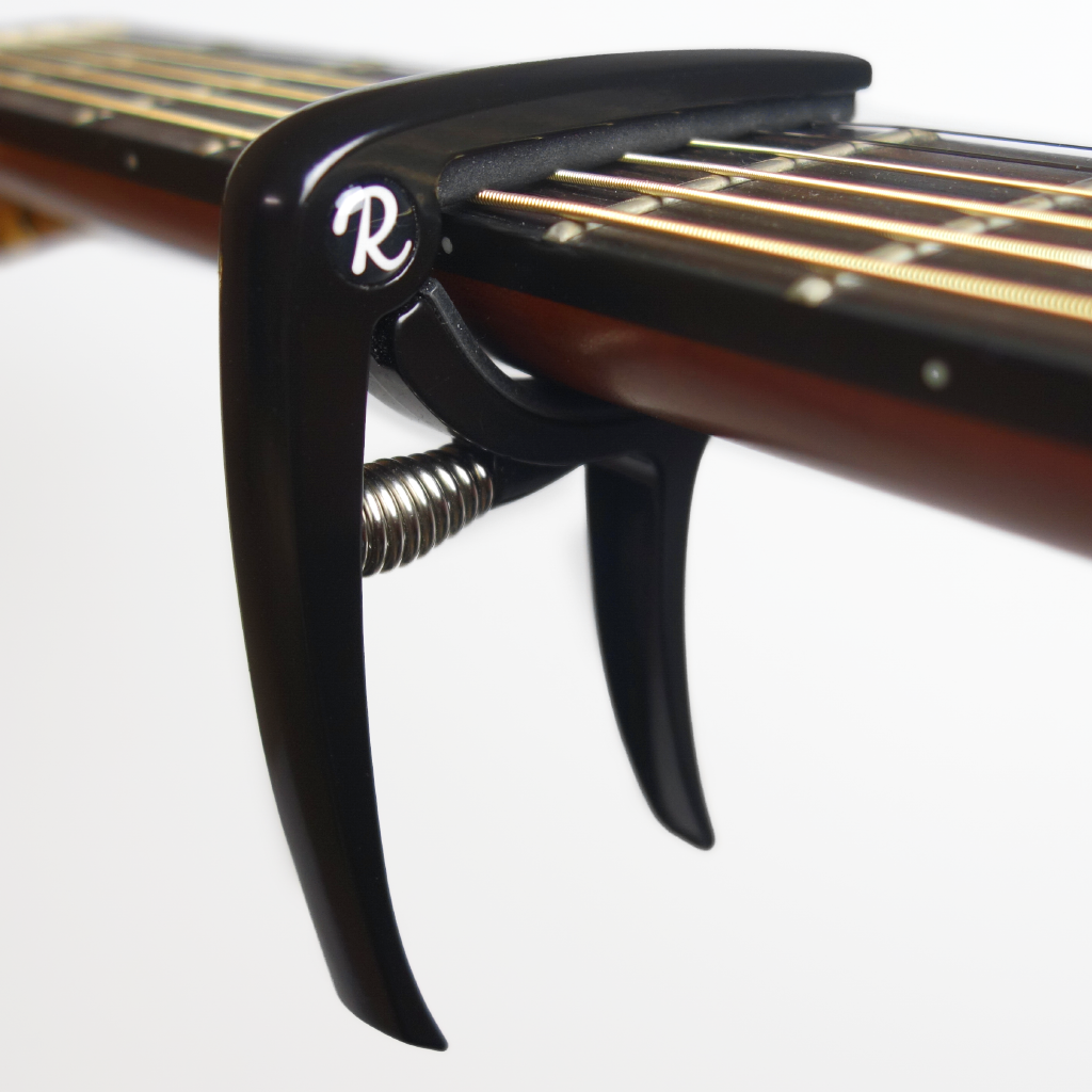 Riff Trigger Capo Electric/Acoustic Guitar Black