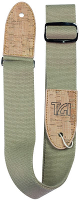 TGI Guitar Strap Woven Cotton Vegan - Natural