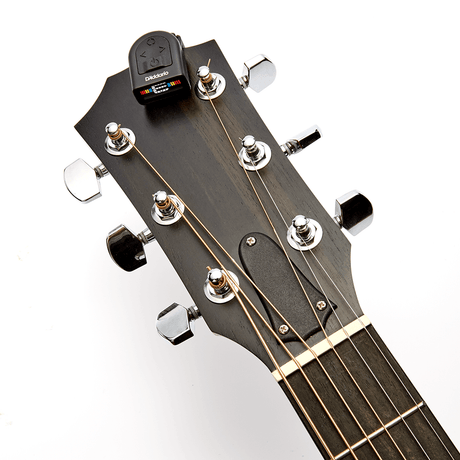 D'Addario Micro Clip On Headstock Guitar & Instrument Tuner Music Vault