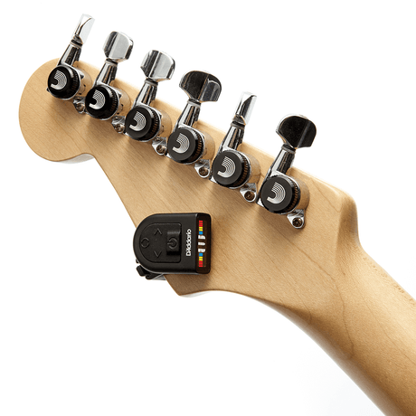 D'Addario Micro Clip On Headstock Guitar & Instrument Tuner Music Vault