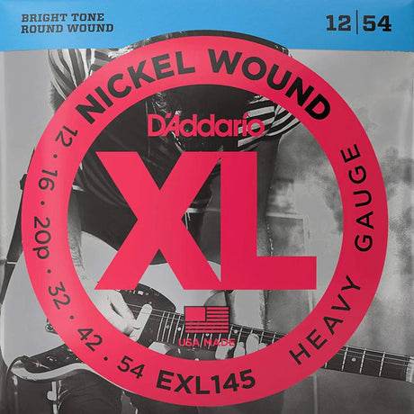 D'Addario XL Heavy Electric Guitar Strings EXL145 - Music Vault