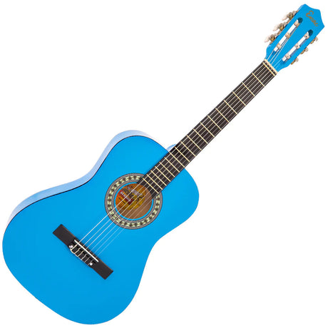 Encore 3/4 Classical Acoustic Guitar Pack Blue - Music Vault