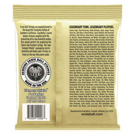 Ernie Ball Earthwood Extra Light 80/20 Bronze Acoustic Guitar Strings 2006 - Music Vault