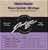 Johnny Brook G885DA Nickel Wound Bass Strings Extra Light - Music Vault