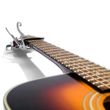Kyser Quick Change Acoustic Guitar Capo Silver - Music Vault