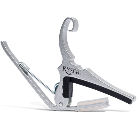 Kyser Quick Change Acoustic Guitar Capo Silver - Music Vault