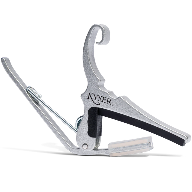 Kyser Quick Change Acoustic Guitar Capo Silver - Music Vault