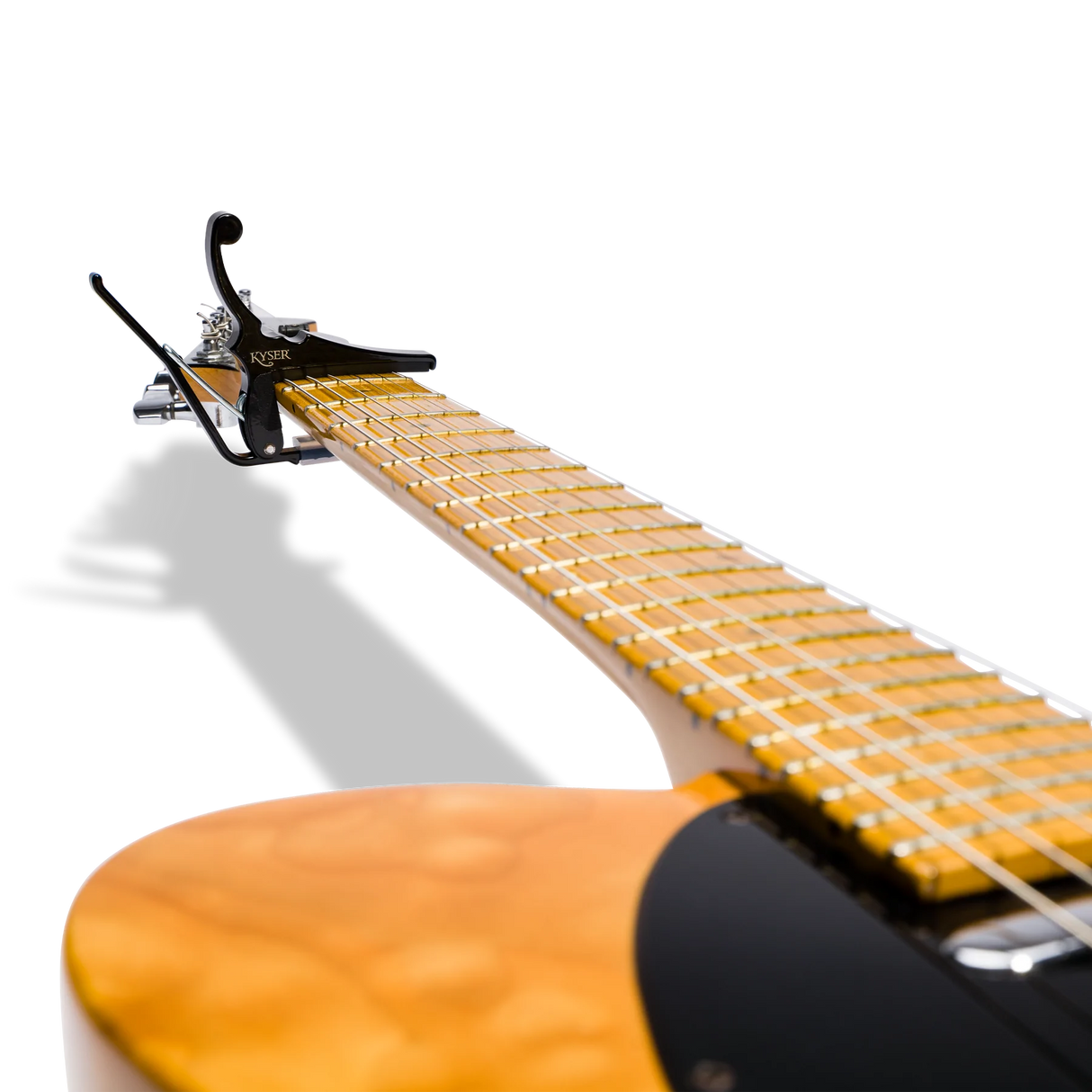 Kyser Quick Change Electric Guitar Capo Black - Music Vault
