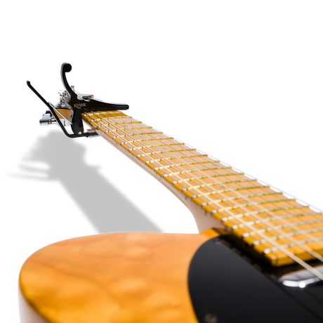 Kyser Quick Change Electric Guitar Capo Black - Music Vault