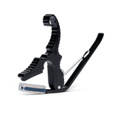 Kyser Quick Change Short Cut Partial Guitar Capo Black - Music Vault