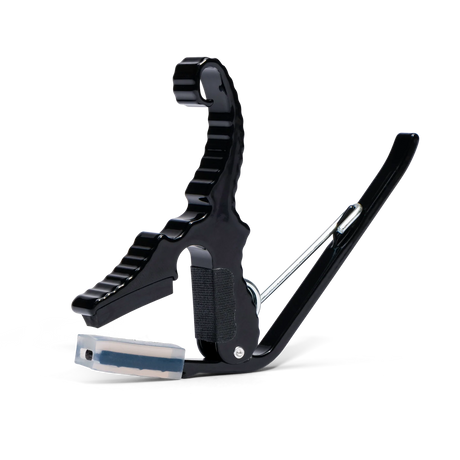 Kyser Quick Change Short Cut Partial Guitar Capo Black - Music Vault