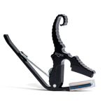 Kyser Quick Change Short Cut Partial Guitar Capo Black - Music Vault