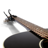 Kyser Quick Change Short Cut Partial Guitar Capo Black - Music Vault