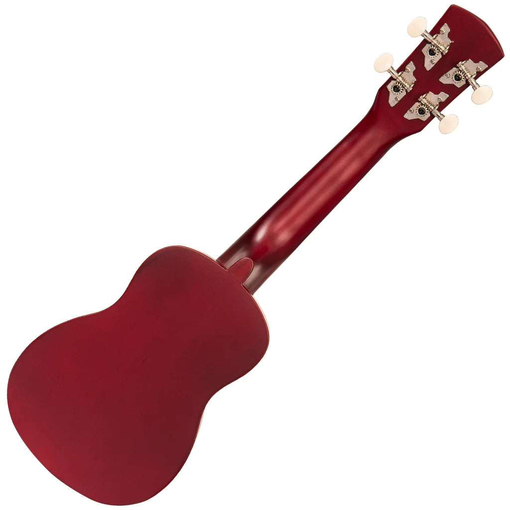 Laka Rainbow Series Soprano Ukulele Natural - Music Vault