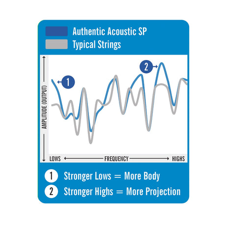Martin Authentic Acoustic SP Phosphor Bronze Acoustic Guitar Strings Extra Light - Music Vault