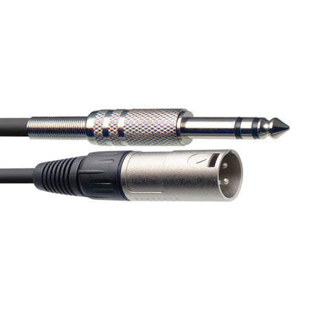 Stagg SAC1PSXM/DL Balanced XLR Male To Jack Cable 1m Music Vault