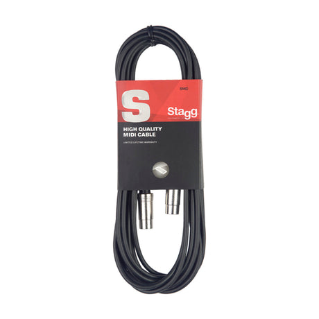 Stagg SMD1 MIDI DIN Cable 1m / 3ft Music Vault
