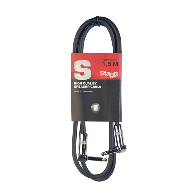 Stagg SSP1,5LL15 Speaker Cable Jack/Jack 1.5m Music Vault