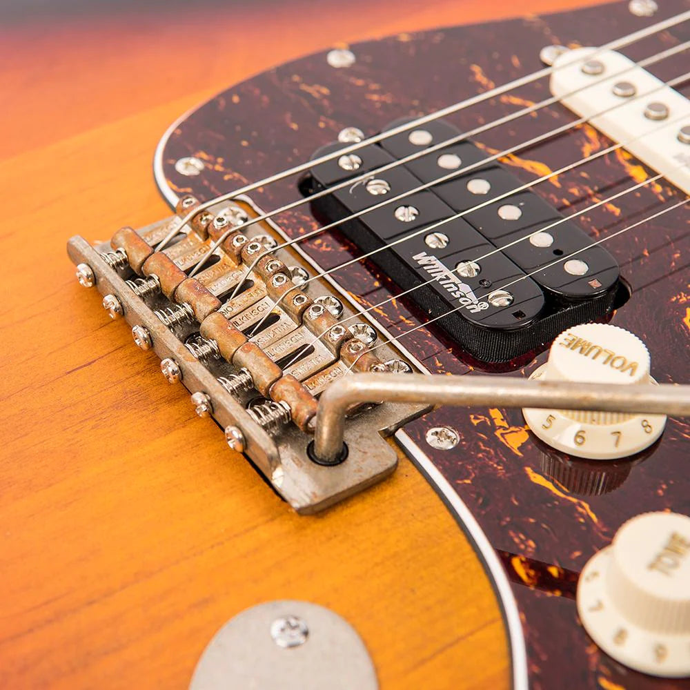 Vintage Icon Series V6HMR Distressed Tobacco Sunburst - Music Vault