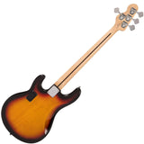 Vintage Reissued Series V964 Active Bass Guitar Sunset Sunburst - Music Vault